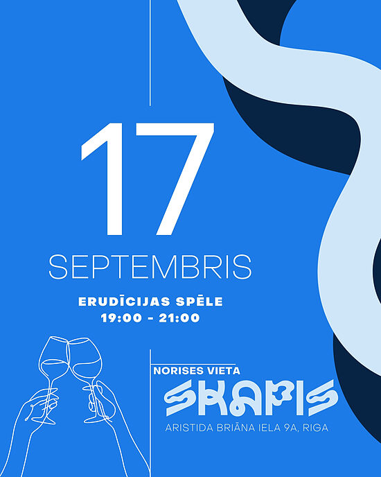 17. septembris - MIX ERUDĪCIJAS SPĒLE SKAPĪ